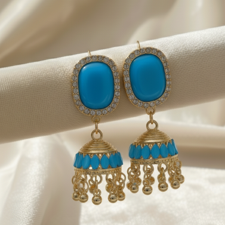 Lightweight Jhumkas Under 12 Grams: Pain-Free Styling for Long Pakistani Events