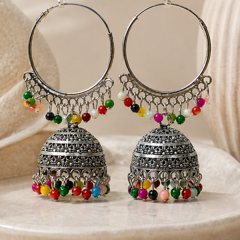 Rangoli Jhumka