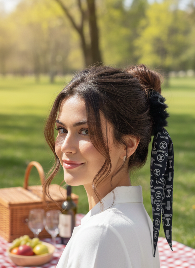 Minimal Hair Scrunchie