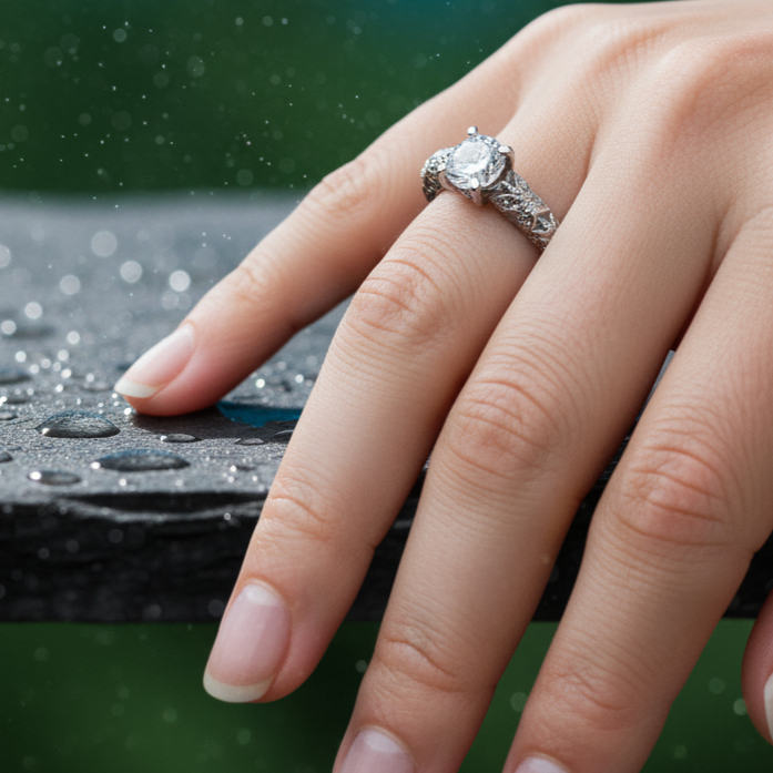 Celeste Shine Ring