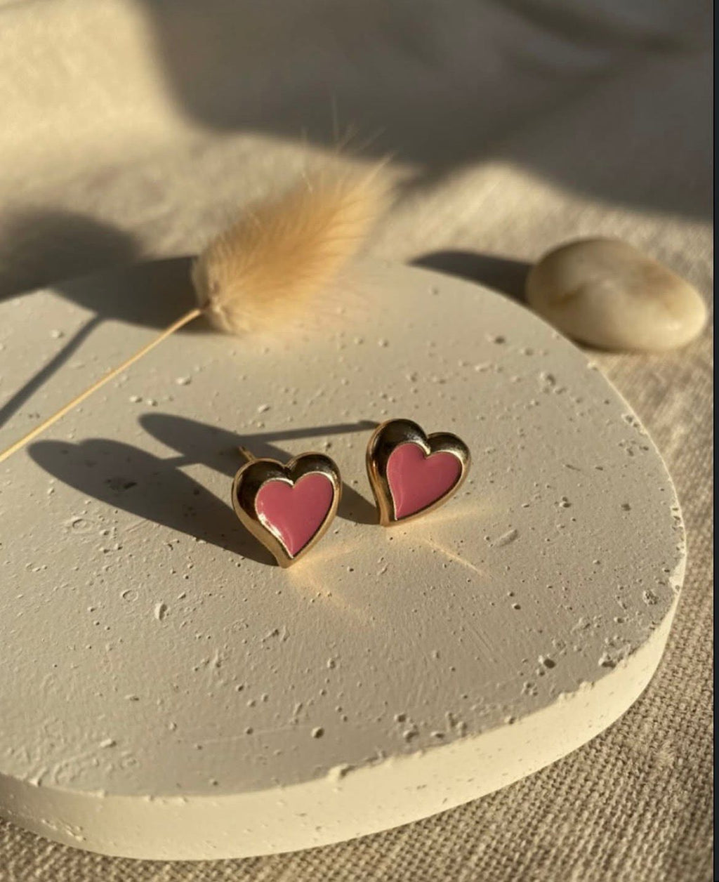 Love Stud Earrings