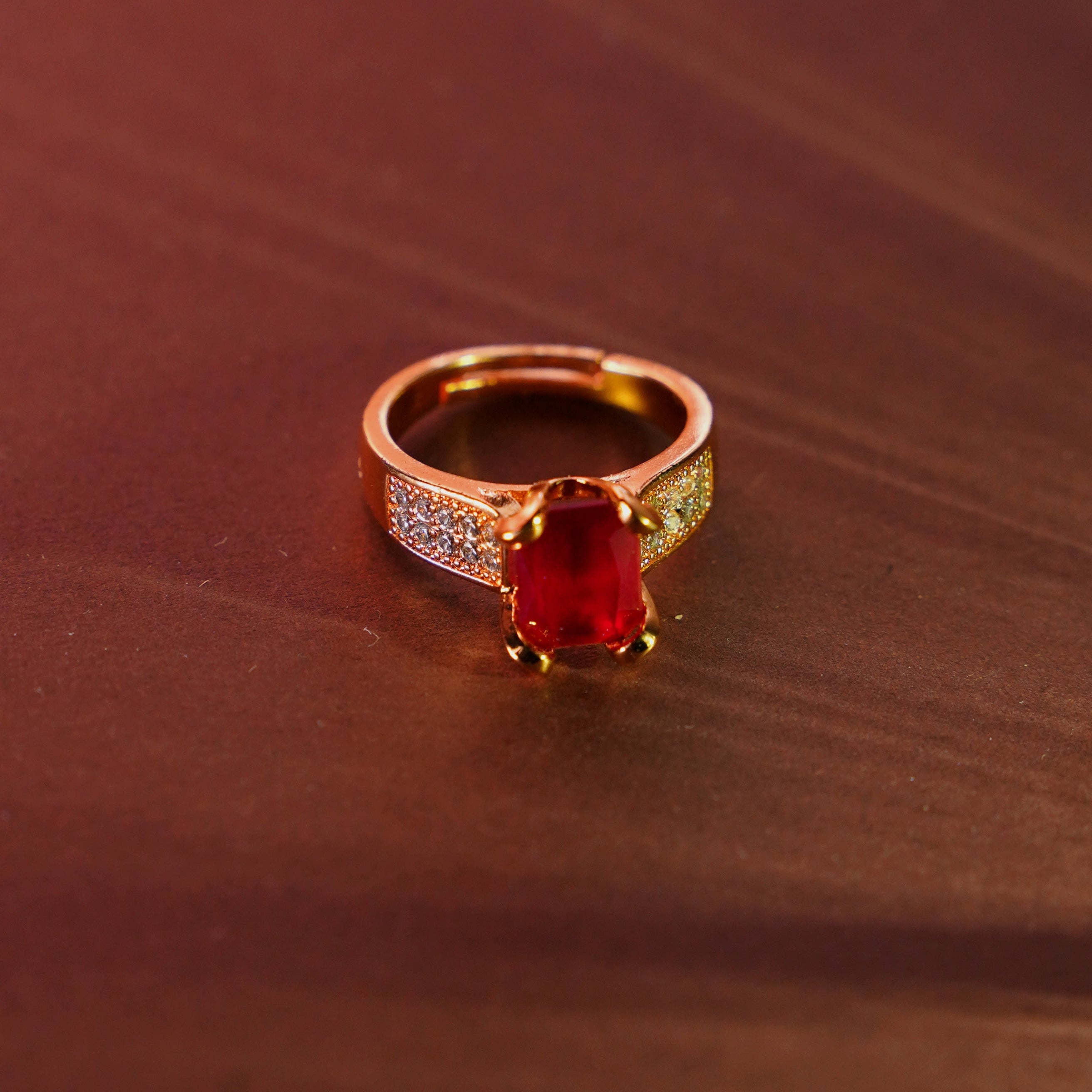 Red Gem Ring