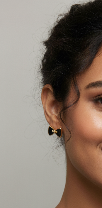 Bow Stud Earrings - Artificial Jewellery in Pakistan