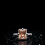Brown Zircon Silver Ring