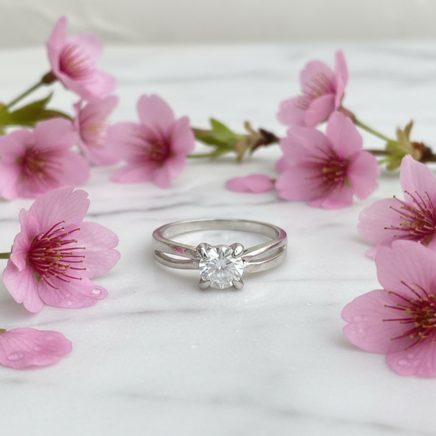 Glow Solitaire Ring - Artificial Jewellery in Pakistan