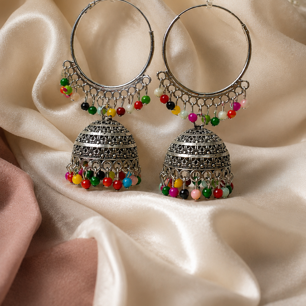 Rangoli Jhumka