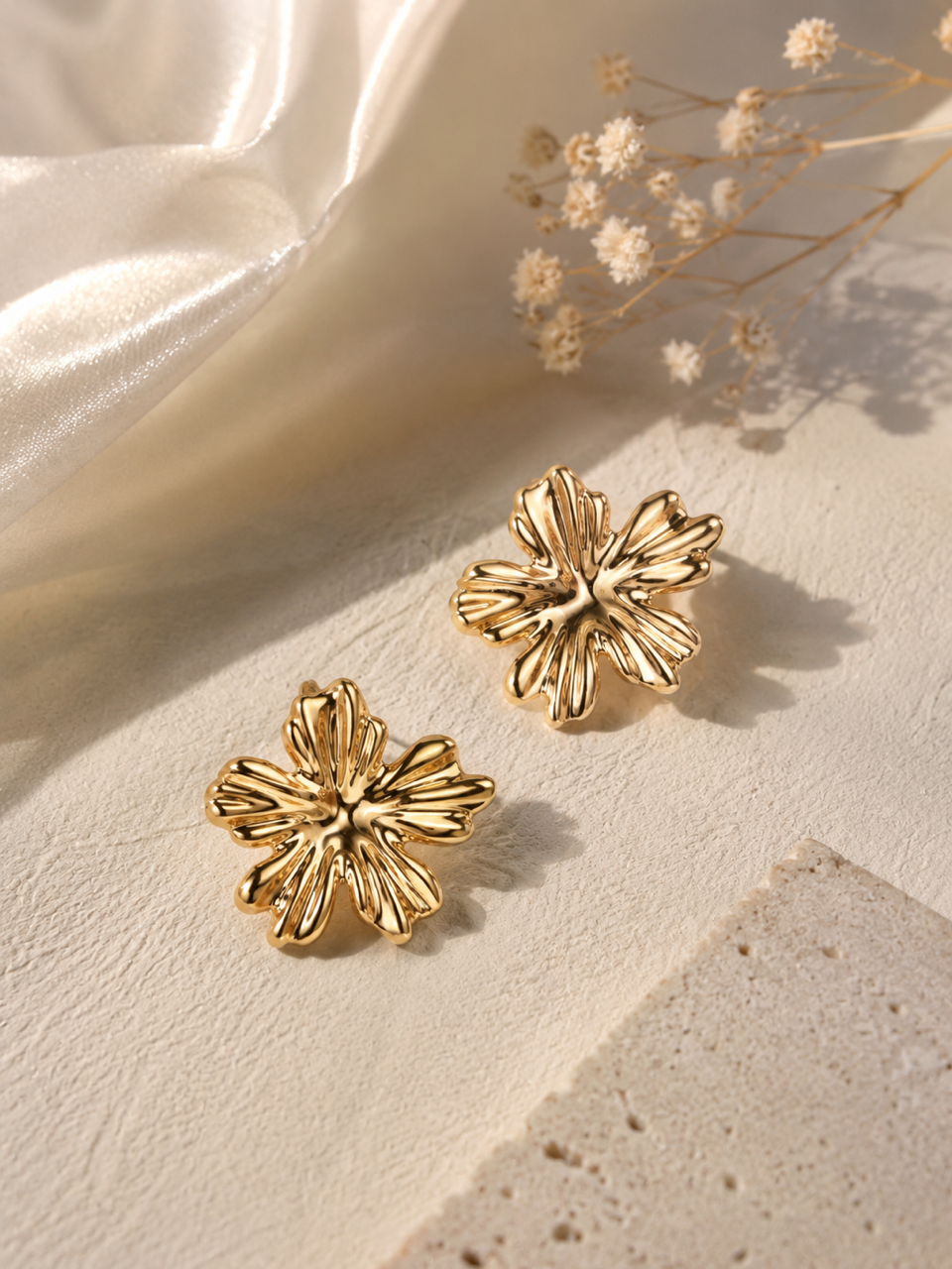 Golden Bloom Earrings