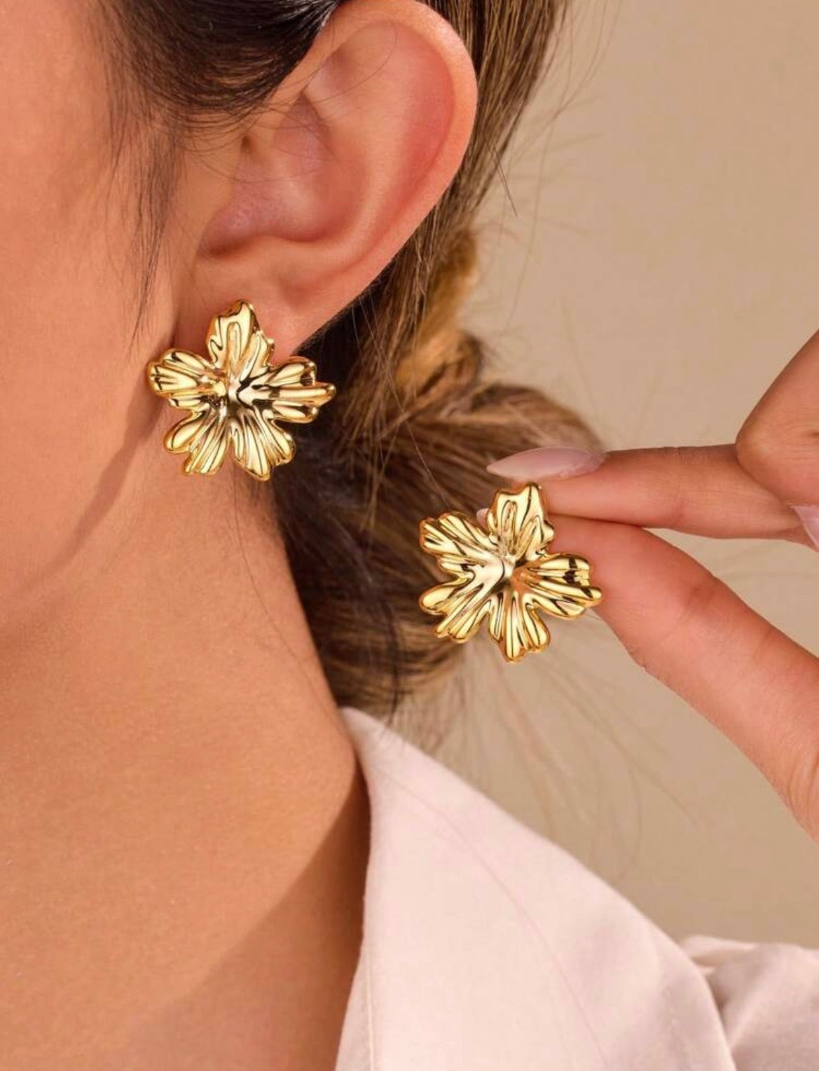 Golden Bloom Earrings